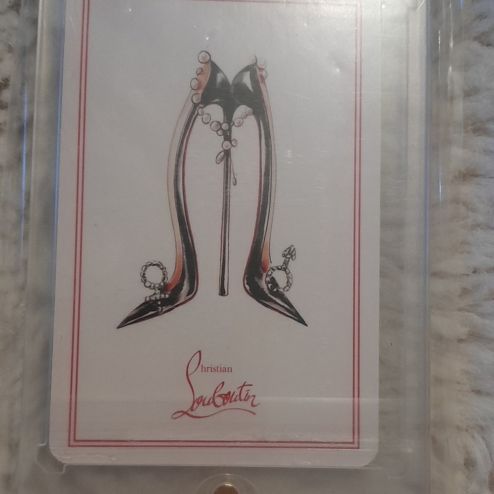 Christian Louboutin Playing Card New